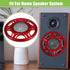 ACROPIX Pack of 4 Universal 6" Car Speaker Grills Cover Mesh Round Audio Speaker Protector Case