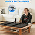 Rfiver 20-70 inch 110 lbs, 800x600mm, Universal TV Stand for Flat Curved TVs, Height Adjustable Table Top TV Stand, TV