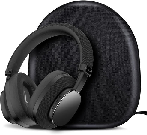 Bluetooth Headphones Over The Ear, Noise Cancelling Headphones Wireless Bluetooth with Microphone,