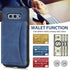 Asuwish Wallet Case for Samsung Galaxy S10e - PU Leather, Tempered Glass Protector, Credit Card Holder, Rugged Stand,
