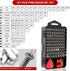 STREBITO 124-Piece Precision Screwdriver Set, Magnetic Electronics Tool Kit for Computer, Laptop, Cell Phone