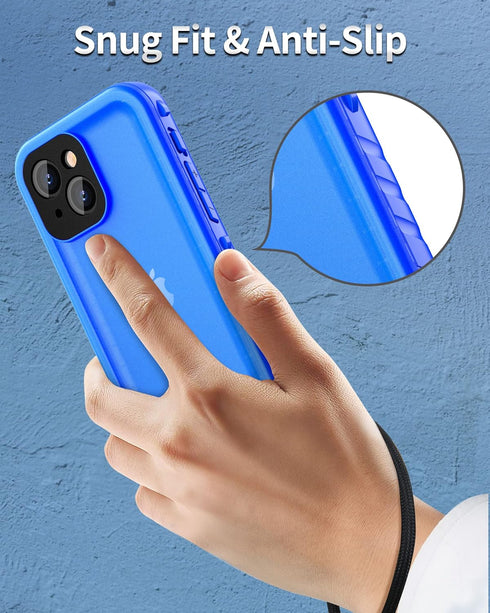 SPORTLINK iPhone 13 Mini Waterproof Case - Built in Screen Protector Full Body Shockproof Dustproof IP68 Waterproof