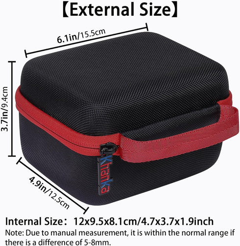khanka Hard Carrying Case for MOREXIMI Kids Camera, Digital Camera Case Only (Black)