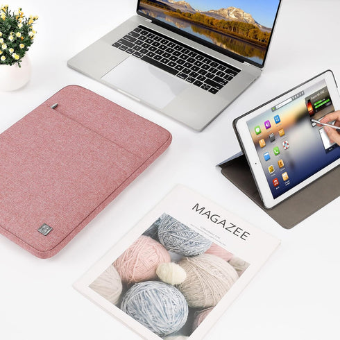 DOMISO 14 Inch Laptop Sleeve Case Waterproof Carrying Bag for 14" Lenovo Chromebook and HP ProBook