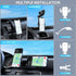 Wireless Car Charger, 15W Qi Fast Charging, Auto-Clamping Phone Mount for iPhone and Samsung