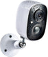 GMK Wireless Outdoor Security Camera, 1080P Color Night Vision, AI Motion Detection, Battery Powered WiFi Camera