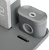 6 in 1 Fast Charging Station, 10W Wireless Charger with Alarm Clock and Night Light, Compatible with iPhone