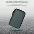 GLCON Shockproof Hard Shell Case - Large Electronic Organizer Carrying Case for External Hard Drive, Power Bank