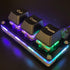 Mini 3-Key Cut Copy Paste Keyboard Ctrl X C V Shortcut One Handed RGB Macro Pad Gaming Mechanical Keyboard OSU Keypad