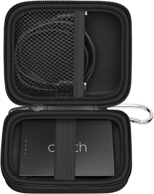 Case Compatible with Clutch - Pro Portable Charger for iPhone, Travel Holder Storage for Battery Pack, USB Charging