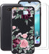 Ultra-Thin Black Soft Silicone TPU Phone Case + 2 Screen Protector for LG K31 Rebel (5.70") - Shock-Absorption Cover