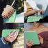 Green Metal Butterfly Cell Phone Ring Holder, Finger Kickstand Back Stand Hand Grip Compatible with Smartphone, Tablet,