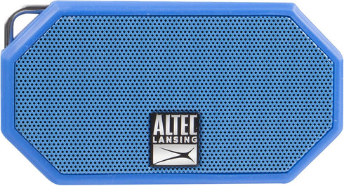 Altec Lansing Portable Bluetooth Speaker IP67 Waterproof Outdoor Speaker with 30-Foot Range and 6-Hour