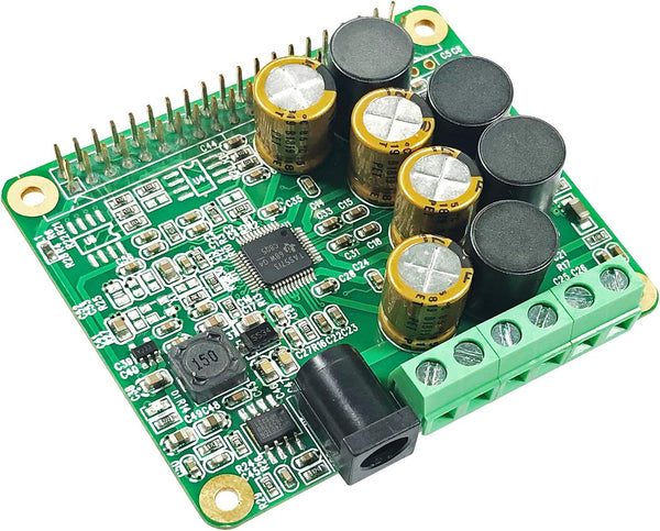 RPI HiFi AMP HAT TAS5713 Amplifier Audio Module, 25W Class-D Power Sound Card Expansion Board for Raspberry Pi