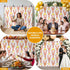 Hokiten Summer 12x8 Backdrop for Photography, Coastal Lobster Brushed Microfiber Fabric Backdrop Curtain for Photo