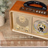 PRUNUS J-110 Retro Vintage Portable Radio AM FM, Battery Powered & Rechargeable, Shortwave Radio