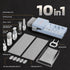 10-in-1 Laptop Keyboard Cleaning Kit, Electronics Screen Cleaner Tool with 3 in 1 Earbud Cleaner Pen, Camera Lens Pen