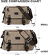 Waterproof Messenger Bag for Men, Crossbody Satchel Shoulder Bag