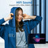 VR-robot MP3 32GB 128GB Player, Music Player with Micro SD Card, Earphone,Build-in Speaker/Photo/Video Play/FM
