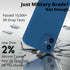 IceSword iPhone 12 Mini Case - Matte Blue Thin Liquid Silicone, Soft Silk Cloth, Cool Shockproof Gel Rubber