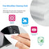 JJC Hard Shell Camera Lens Filter Case, Water Resistant & Dustproof, Up to 67mm, Includes Microfiber Cleaning Cloth