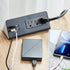 Desk Edge Mount Power Strips with USB Ports, UL Plug Outlets, 1250 Joules Surge Protector for Home Office