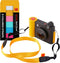 KODAK Deluxe Neck Strap Color Kit, Comfortable Detachable Camera Straps for Smile + Instant Camera, 6 Color Pack