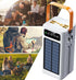 Generic 120W 50000mAh 4 3 Backpacking, Solar Battery Mobile Bank - External Power Bank, Outputs & Inputs | Portable