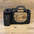 MUZIRI KINOKOO Protective Case for Canon EOS R6/R6 II - Soft Silicone Cover Camera Case - Black