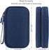 Portable Waterproof Electronics Accessories Case and Organizer Bag for Cables, USB Drives, Chargers