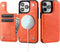 iPhone 12/12 Pro Wallet Case with Card Holder, Compatible with MagSafe, PU Leather Flip Folio Protective Cover with