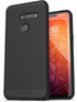 ENCASED Thin Armor for LG G8 ThinQ Case, Flexible Grip Cover - Black Slim Fit