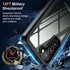 Humixx Waterproof Case for Samsung Galaxy S23, Built-in Lens & Screen Protector, 12FT Military Drop Proof