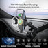 Esoulk 15W Wireless Car Charger Phone Mount, Fast Charging Car Mount Charger with Auto Clamping, Car Charger Phone