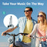 EBODA Shower Bluetooth Speaker, IPX7 Waterproof Portable Floating Speaker with Loud HD Sound, 24H Play