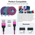 USB to USB C Cable 6FT/3Pack for Samsung Galaxy A17 A16 5G, Fast Charger Cord for iPhone 16e/16 Pro/16 Pro Max