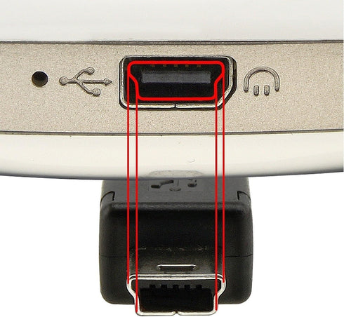 Cuziss MP3/MP4 USB Data Sync Transfer Charger Cable Cord for Philips GoGear Player Vibe