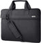 Voova Laptop Bag 15.6 Inch, 360° Protective Sleeve for MacBook Air 15 M2, Waterproof Computer Bag, Black