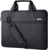 Voova Laptop Bag 15.6 Inch, 360° Protective Sleeve for MacBook Air 15 M2, Waterproof Computer Bag, Black