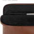 Comfyable Slim Protective Laptop Sleeve, Compatible with 13/13.3/14 Inch MacBook Air & Pro, Brown PU Leather Cover