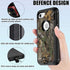 Compatible iPhone 7 Plus 8 Plus Case with Screen Protector, Rugged Heavy Duty Camo Case for Men, Shockproof 3-Layer