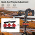 yqlbgprj Leveler,3/8Thread,+/-5Precise 3axis Head,LP642026 Tripod Leveling Base,Camera Head Angle