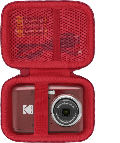 Storage Case for KODAK PIXPRO FZ45 FZ55 16MP Digital Camera (Red)