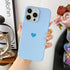 Jmltech Pink Silicone iPhone 15 Pro Case for Women, Girly Heart Design, Soft Anti-Scratch Microfiber Lining.