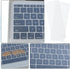 Gsbnjuy 2pcs 15.6"-17.3" 15.6" 16" 17.3" Universal Keyboard Cover Protector Skin for Laptop Notebook Clear Laptop