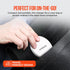 HyperGear Magnetic Fast Wireless Charger - Portable MagSafe Charging Pad for iPhone Series & Qi-Enabled Devices - White