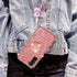 Samsung Galaxy S21 FE Case for Women, Cute Glitter Luxury TPU Silicone Slim Phone Case with Bling Diamond Ring Stand -