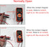 Magnetic Reed Switch NO Surface Mount Wired Door Window Contact Sensor, 5pcs for Home Security