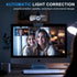 ILAOLIU 1080P Webcam Full HD with Built-in Microphone and Rotatable Tripod, Carbon Fiber Board and Privacy Cover, Auto