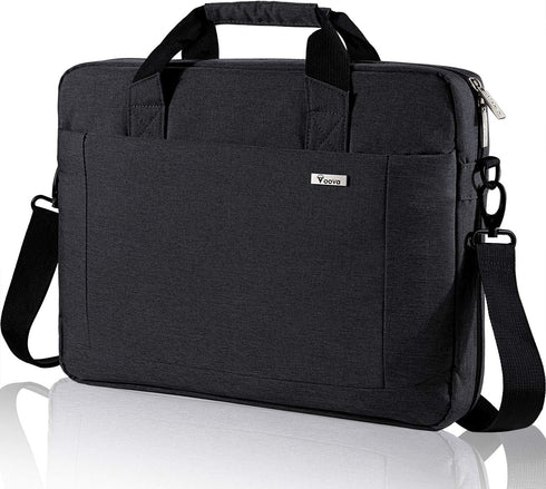 Voova 16 15.6 15 Inch Laptop Bag Case, Expandable Computer Shoulder Messenger Bag Waterproof Carrying Case with Tablet